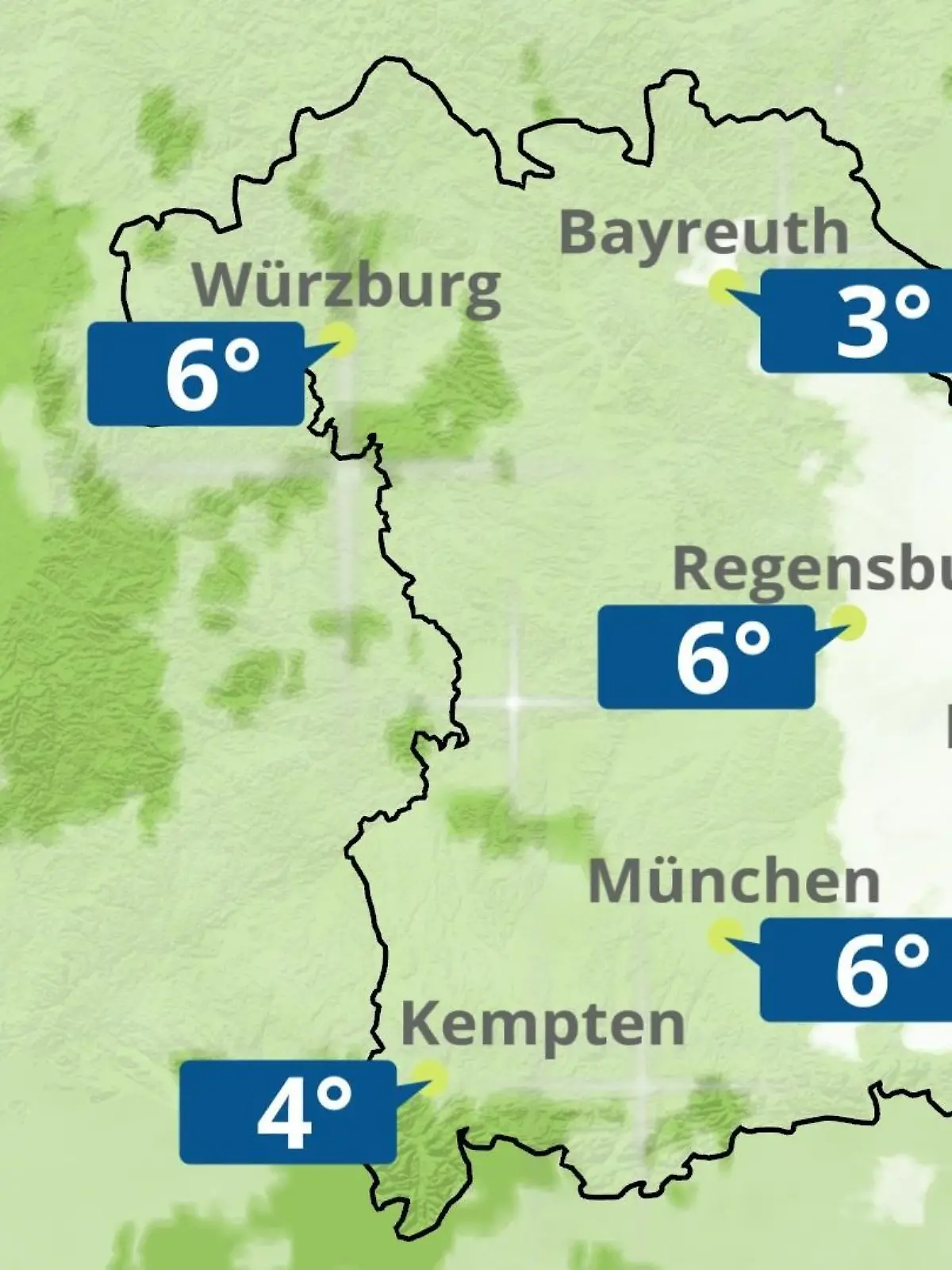Bild zu: "Bayern: Wie wird das Wetter?"