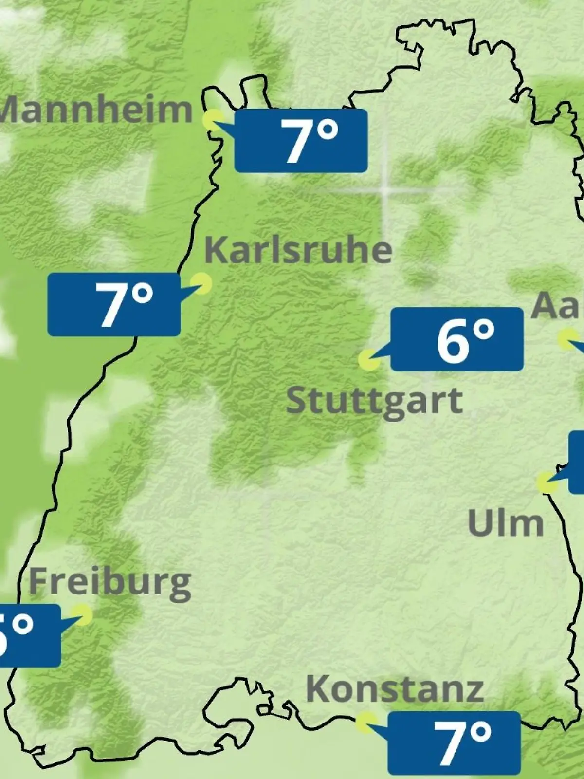 Bild zu: "Baden-Württemberg: Wie wird das Wetter?"