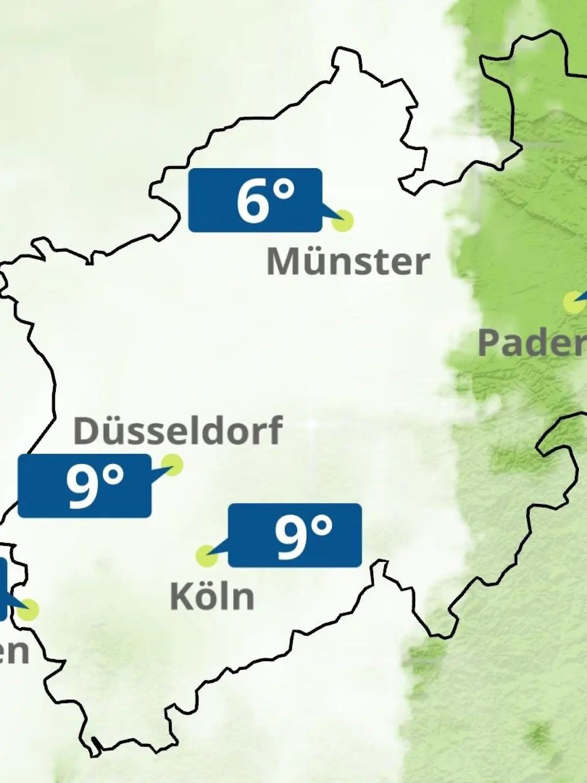 Bild zu: "Nordrhein-Westfalen: Wie wird das Wetter?"