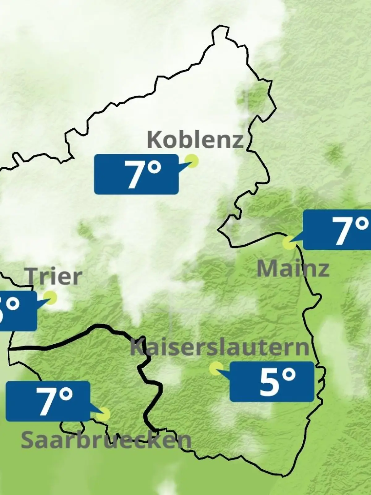 Bild zu: "Rheinland-Pfalz, Saarland: Wie wird das Wetter?"