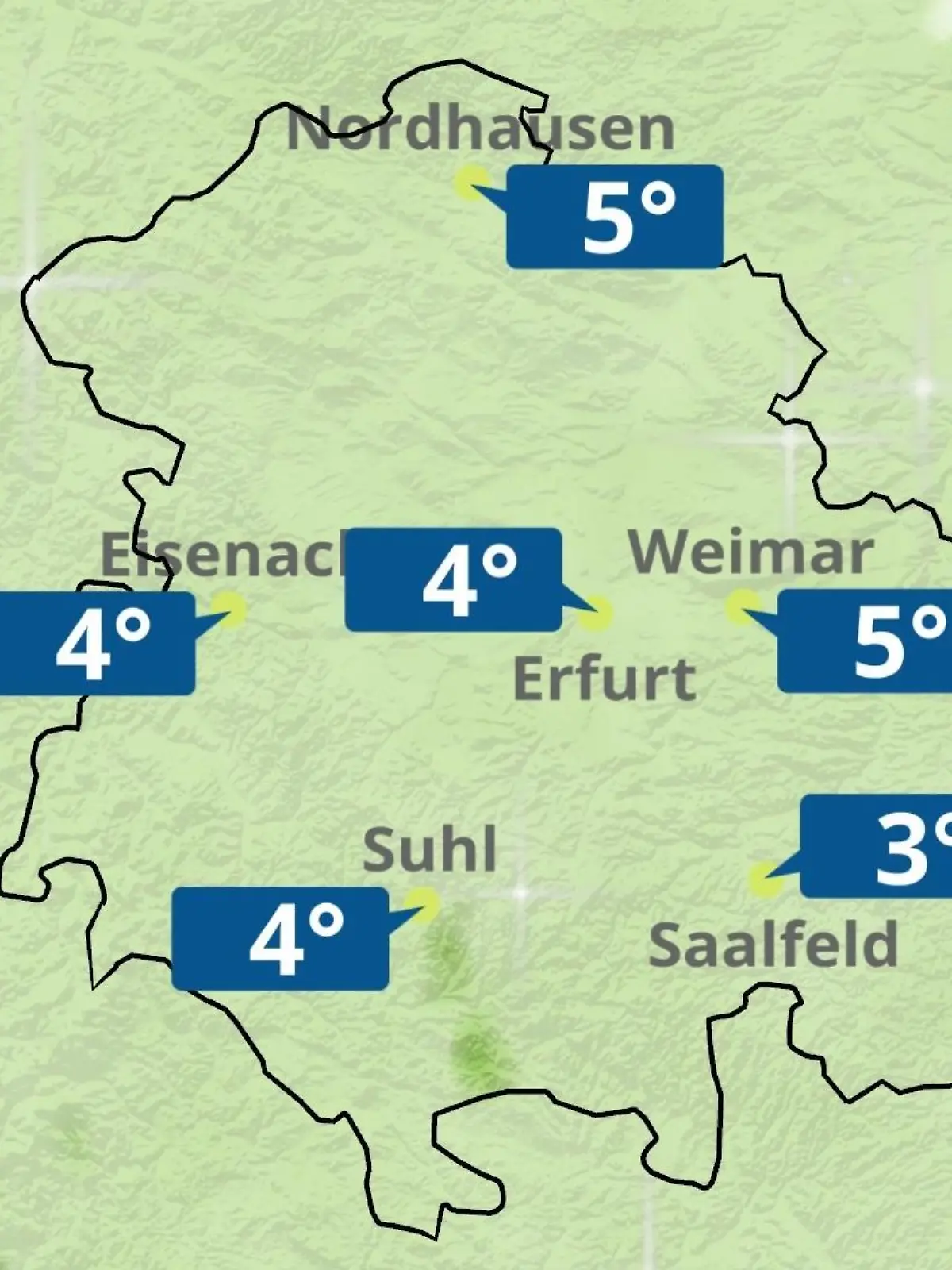 Bild zu: "Thüringen: Wie wird das Wetter?"