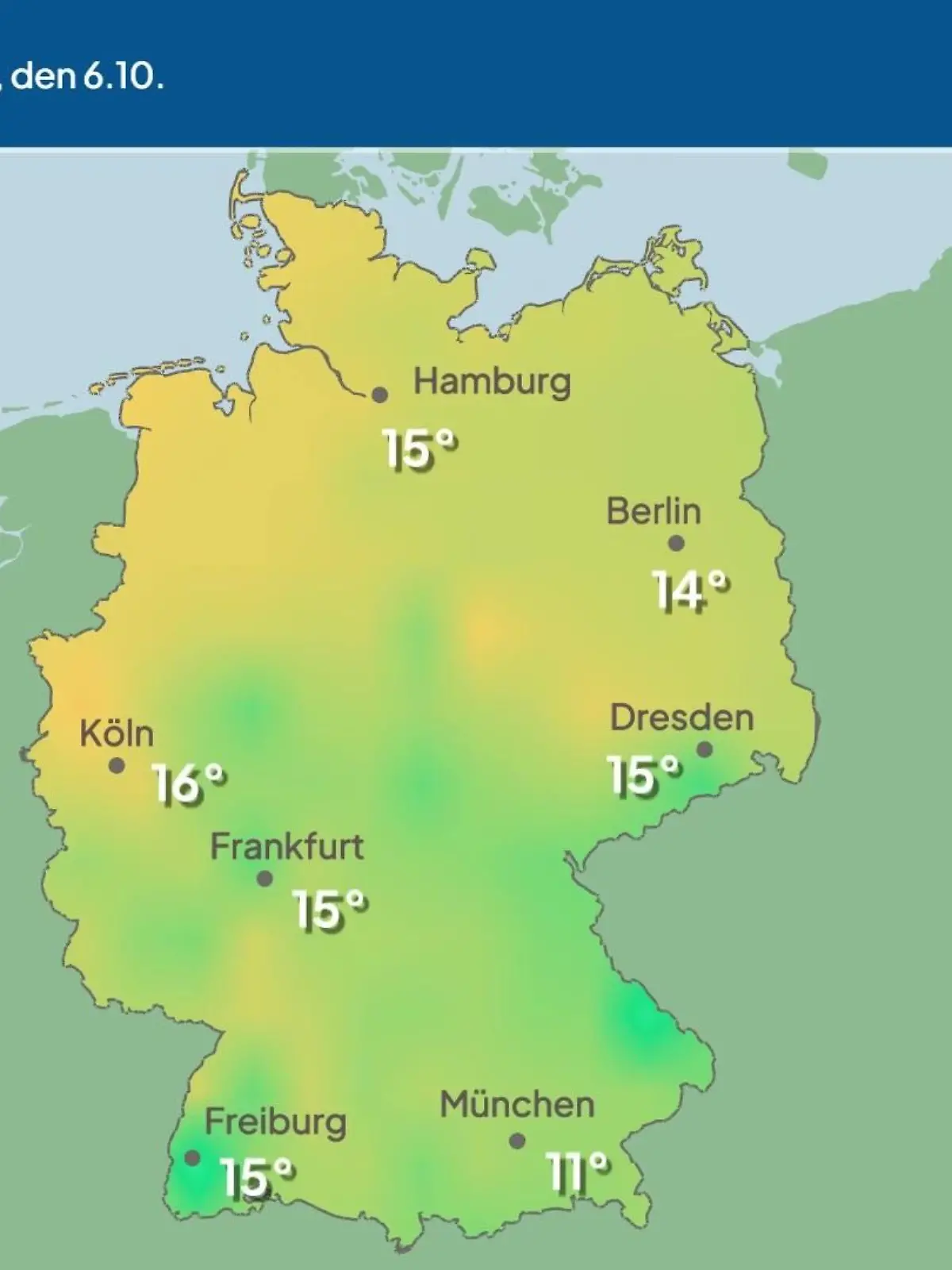 Bild zu: "Im Video: Temperatur-Vorhersage"