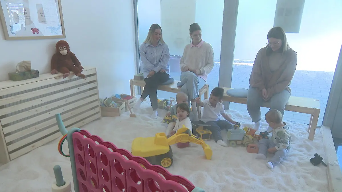 So soll spielen im Salz kranken Kindern helfen Dieser Spielplatz ist gesund!