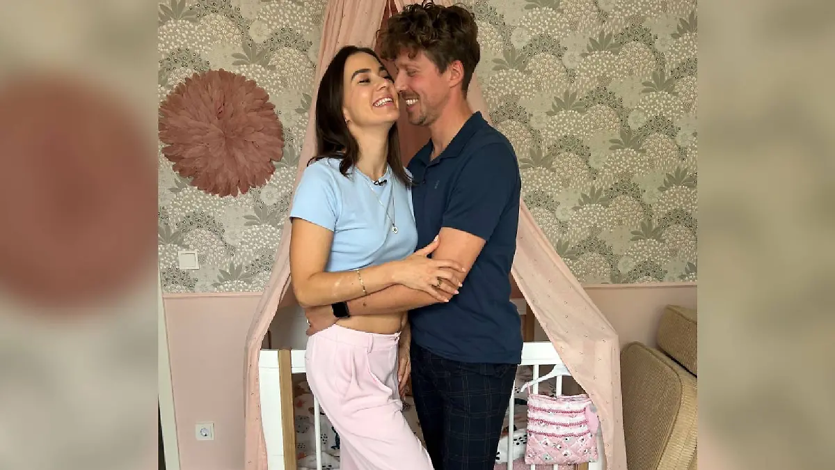 Renata und Valentin Lusin erwarten Nachwuchs. 
