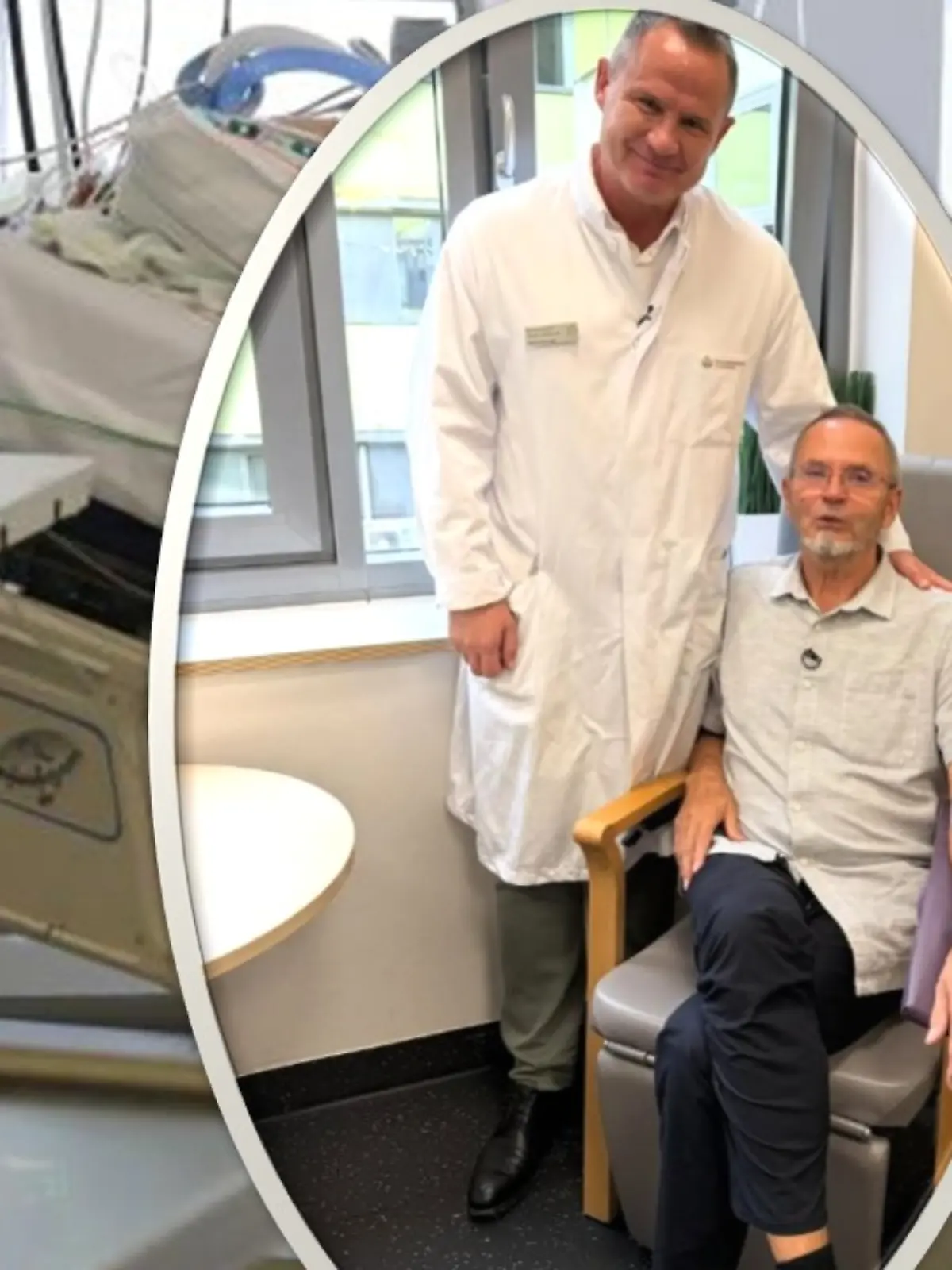 Bild zu: "Hier erhält einer der ersten Patienten das neue Alzheimer-Medikament!"