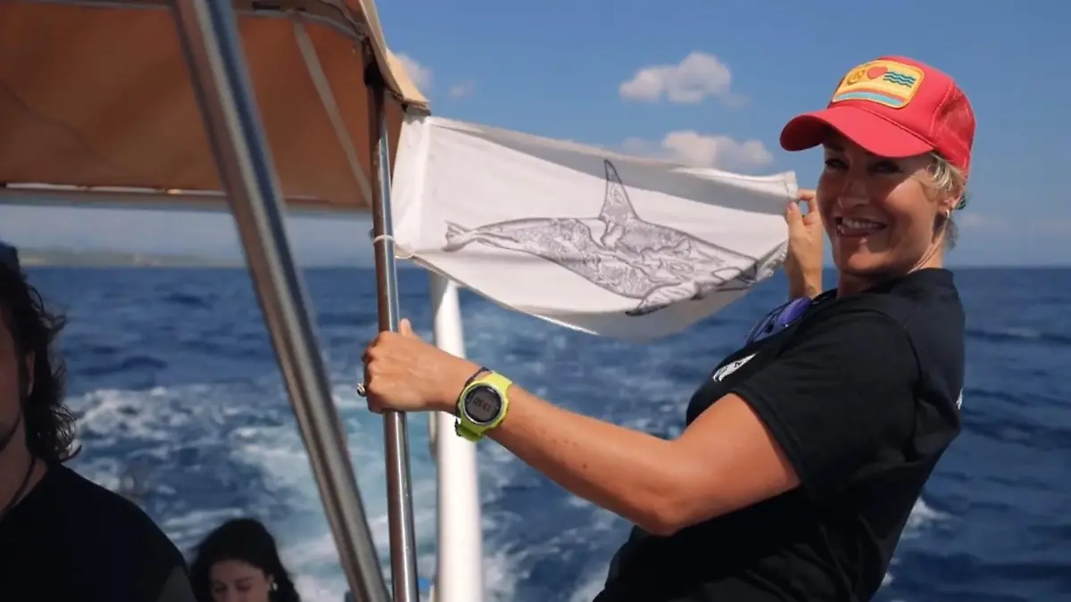 Sarah Connor bewacht Orcas - aus traurigem Grund! Boot statt Bühne