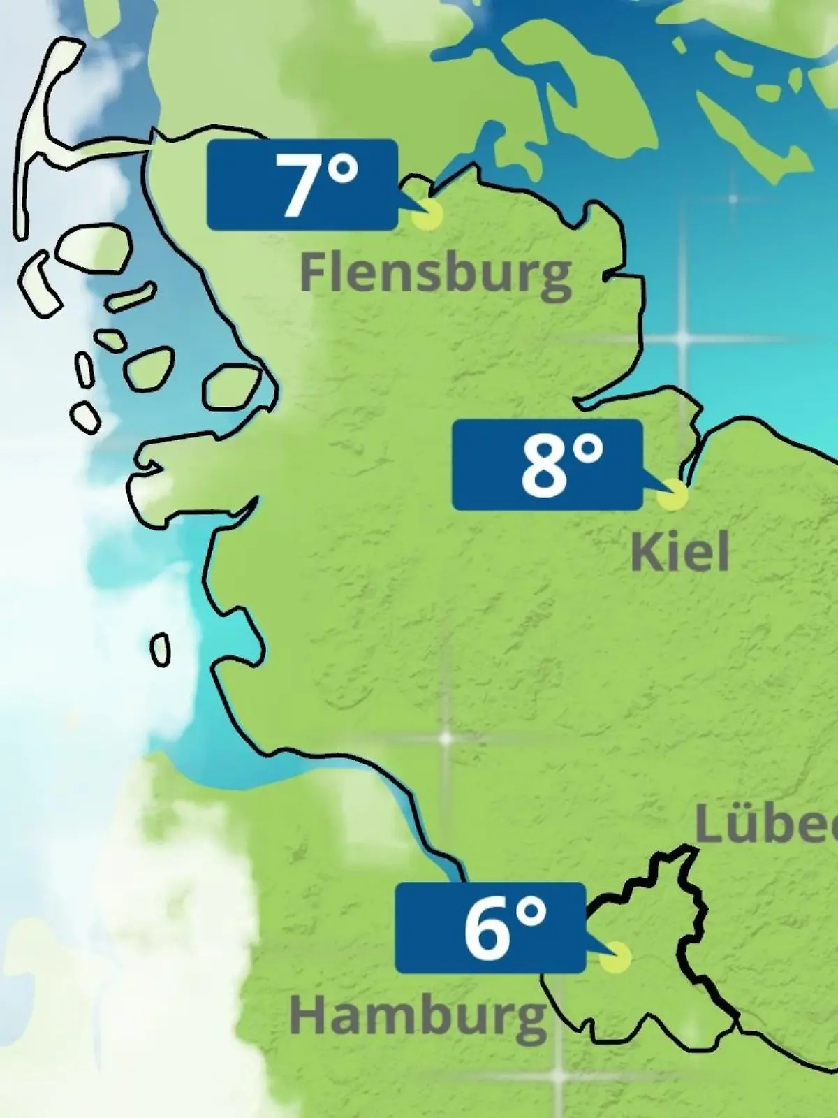 Bild zu: "Hamburg, Schleswig-Holstein: Wie wird das Wetter?"