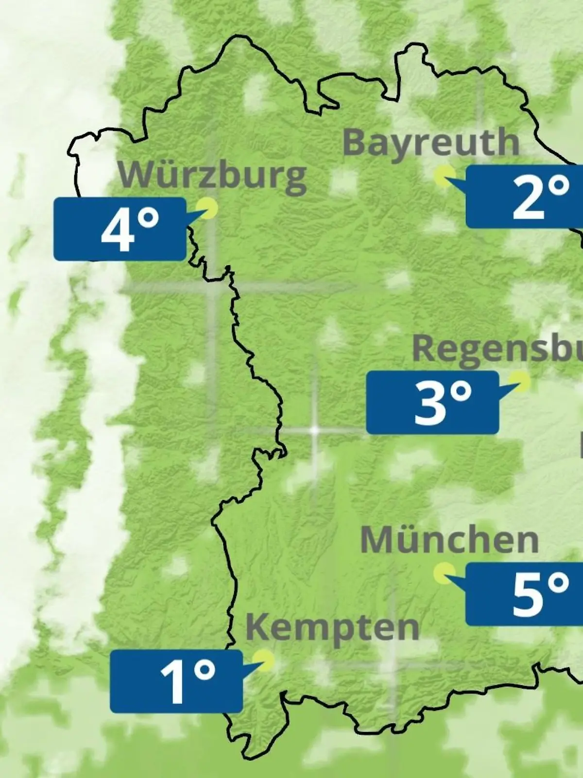 Bild zu: "Bayern: Wie wird das Wetter?"