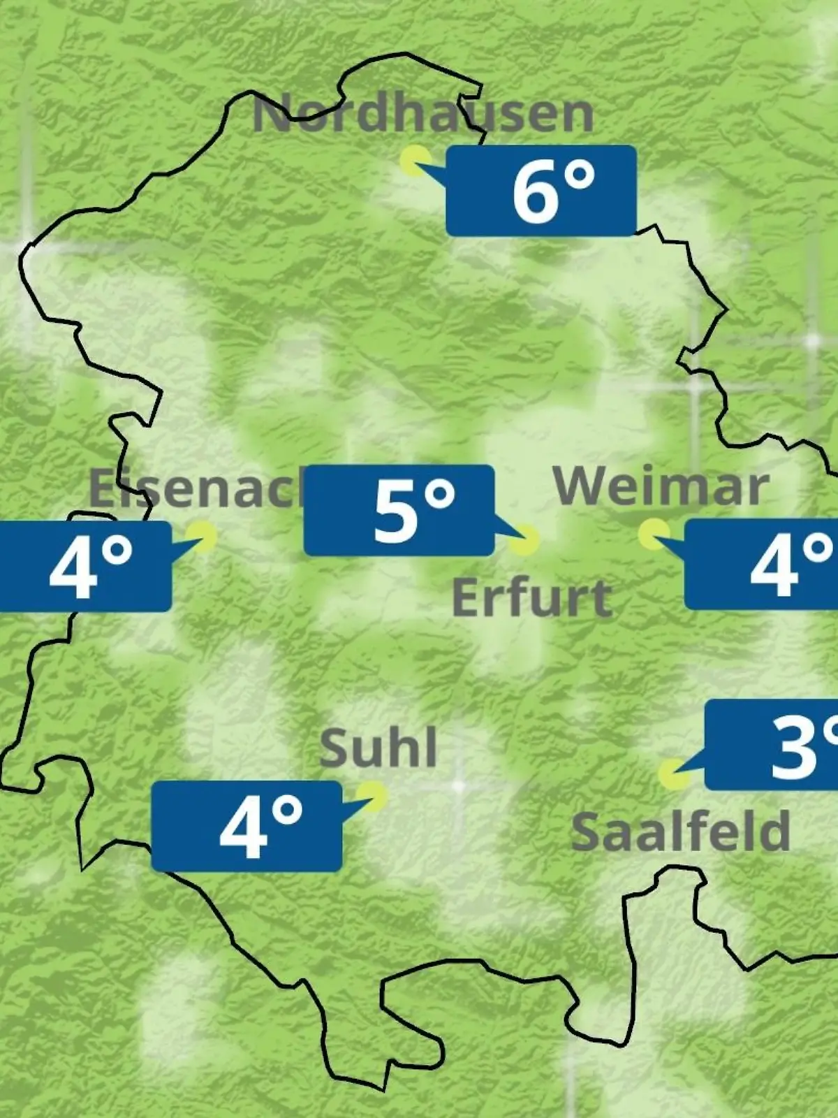 Bild zu: "Thüringen: Wie wird das Wetter?"
