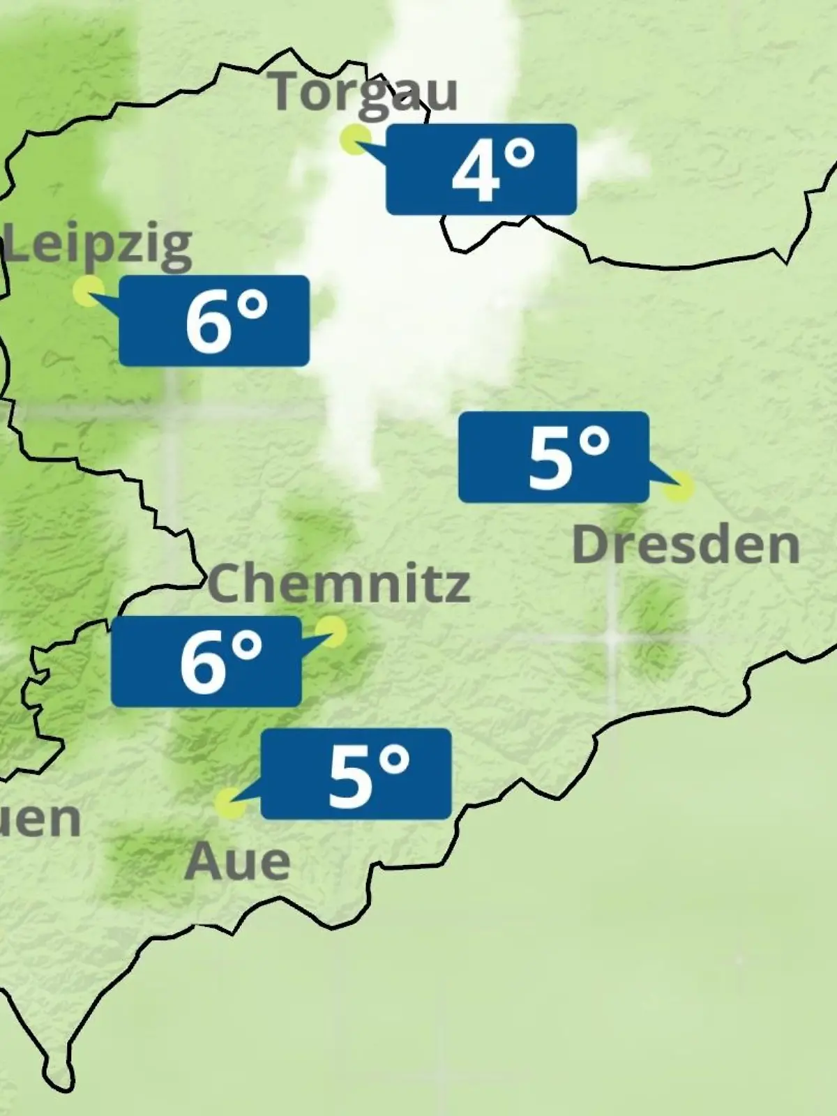 Bild zu: "Sachsen: Wie wird das Wetter?"