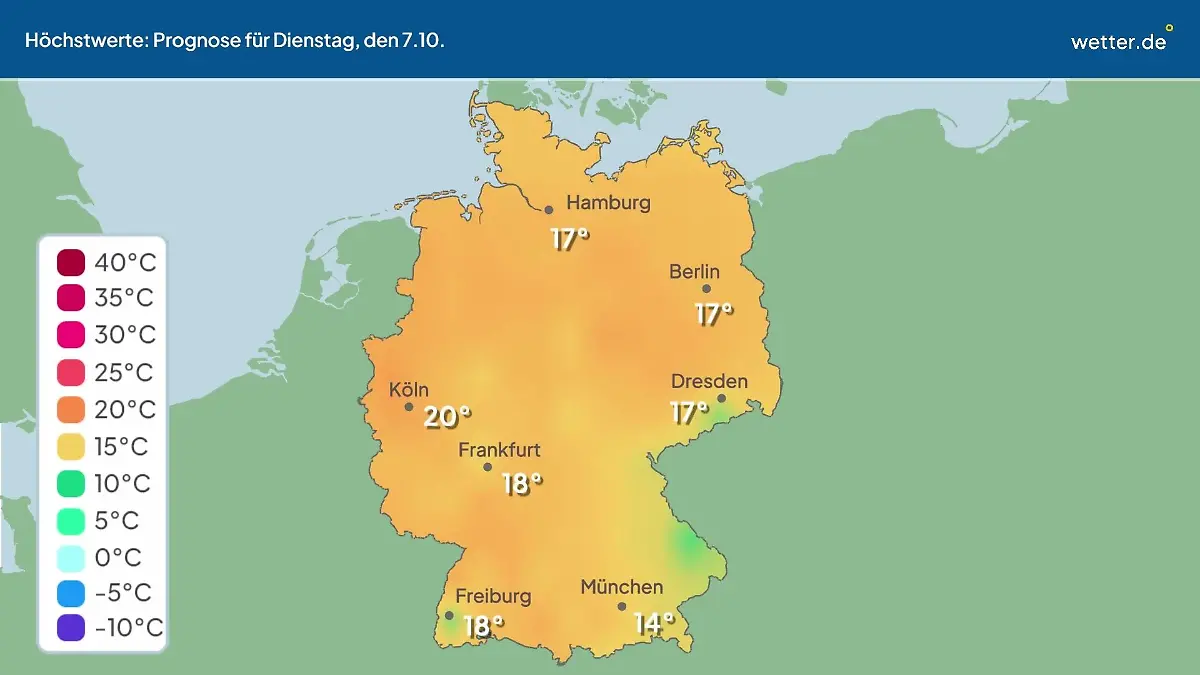 Im Video: Temperatur-Vorhersage Wie warm oder kalt wird es in Deutschland?