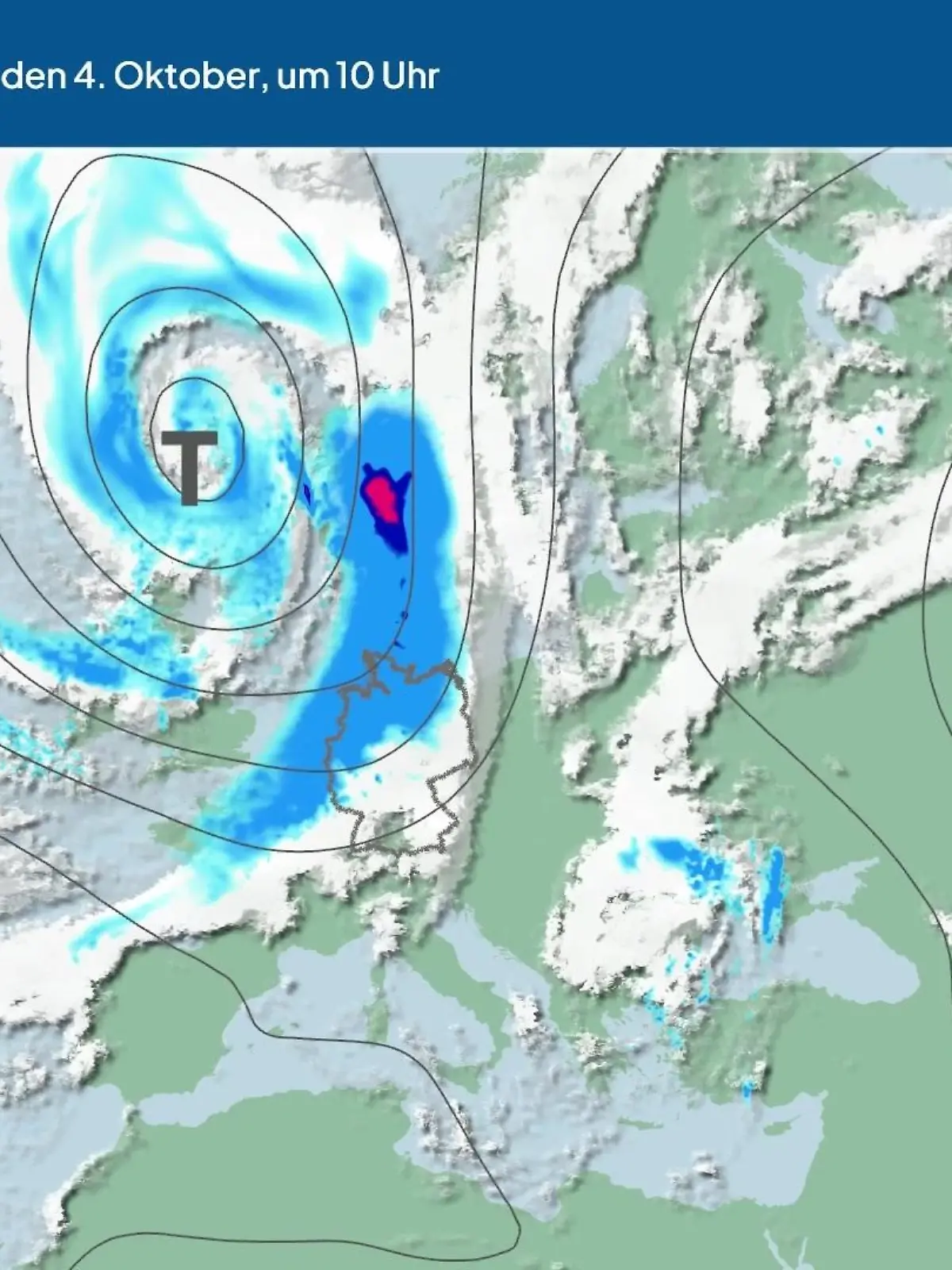 Bild zu: "Die Wetterlage der kommenden 5 Tage"