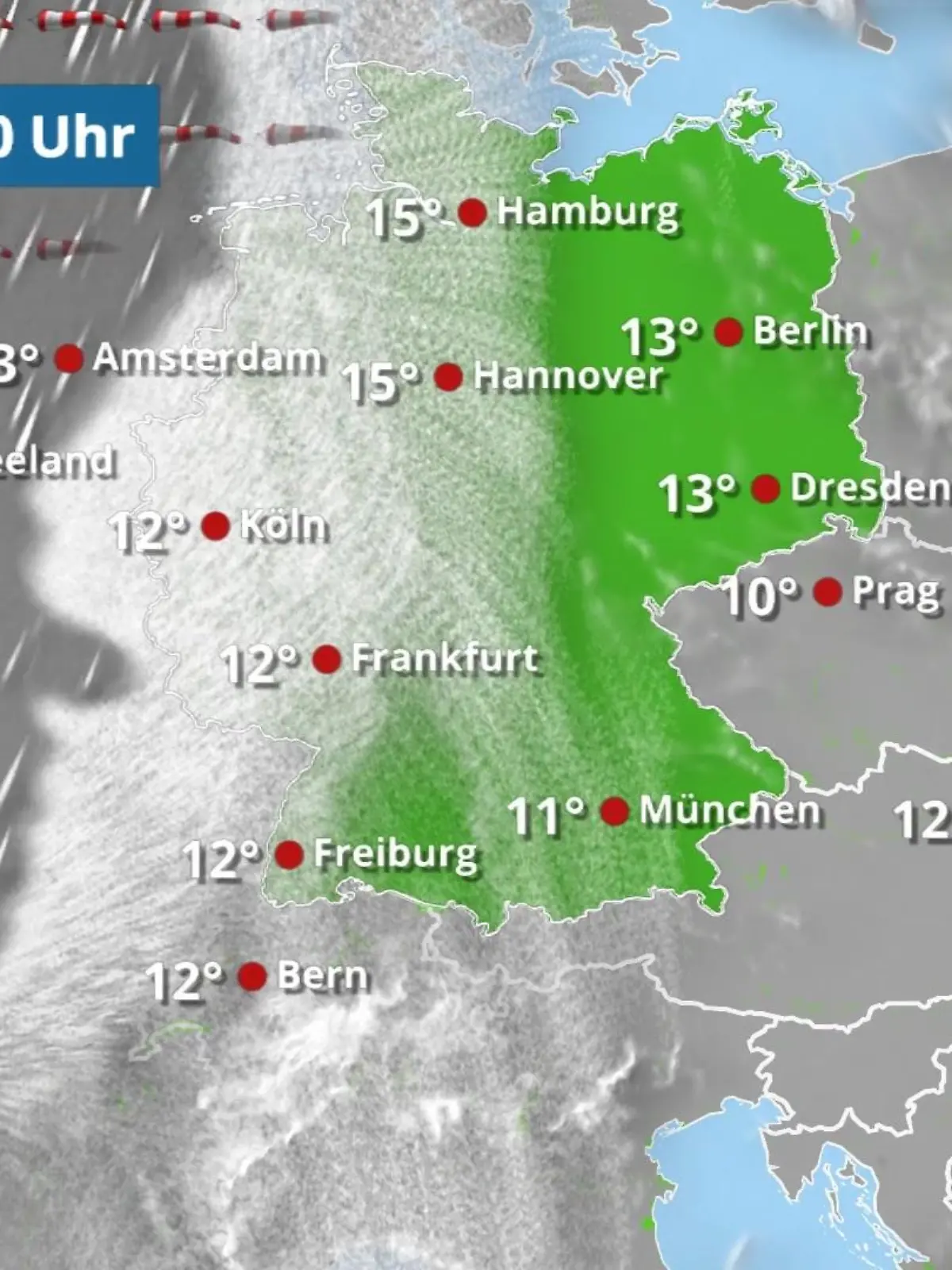 Bild zu: "Der Regen kommt jetzt bald ins Land"