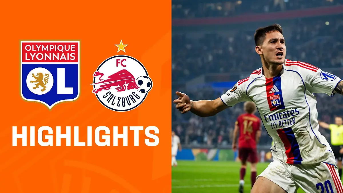 Highlights: Olympique Lyon vs. FC Salzburg