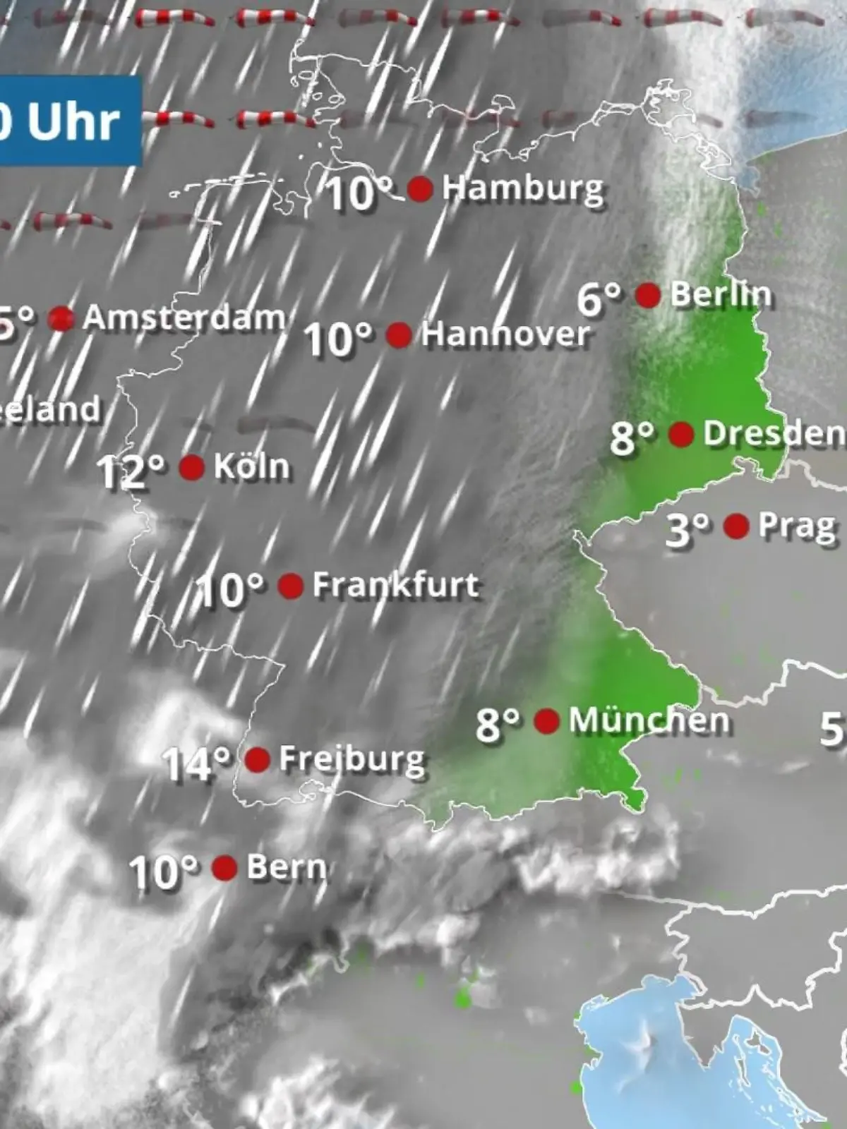 Bild zu: "Keine Chance: Jetzt kommt der Regen"