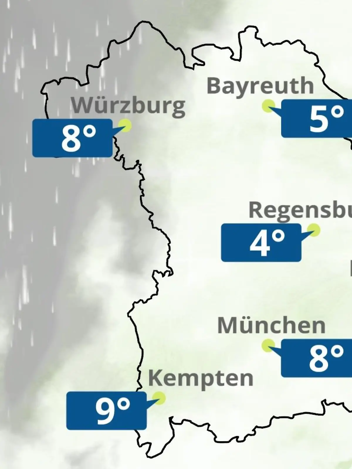 Bild zu: "Bayern: Wie wird das Wetter?"