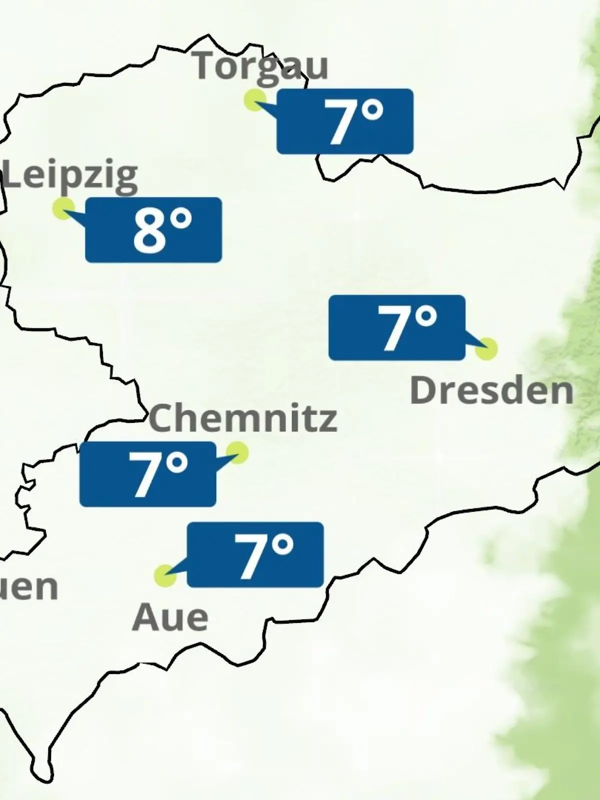 Bild zu: "Sachsen: Wie wird das Wetter?"