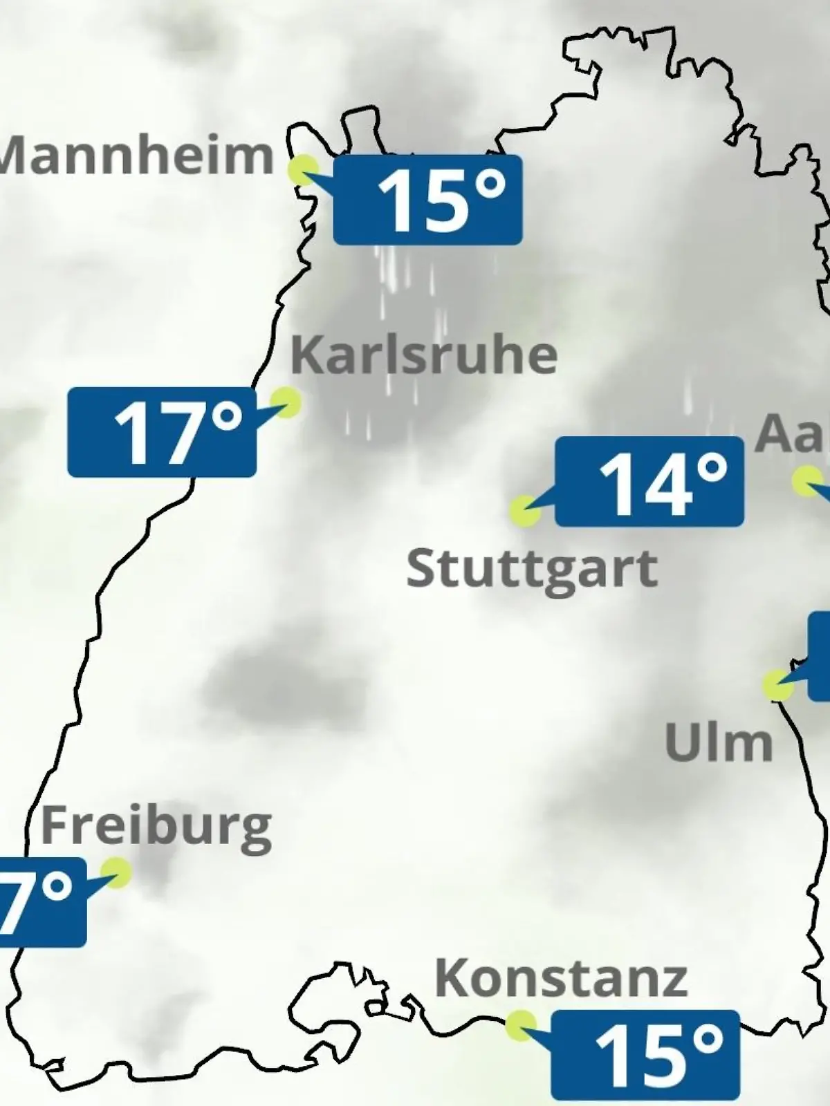 Bild zu: "Baden-Württemberg: Wie wird das Wetter?"