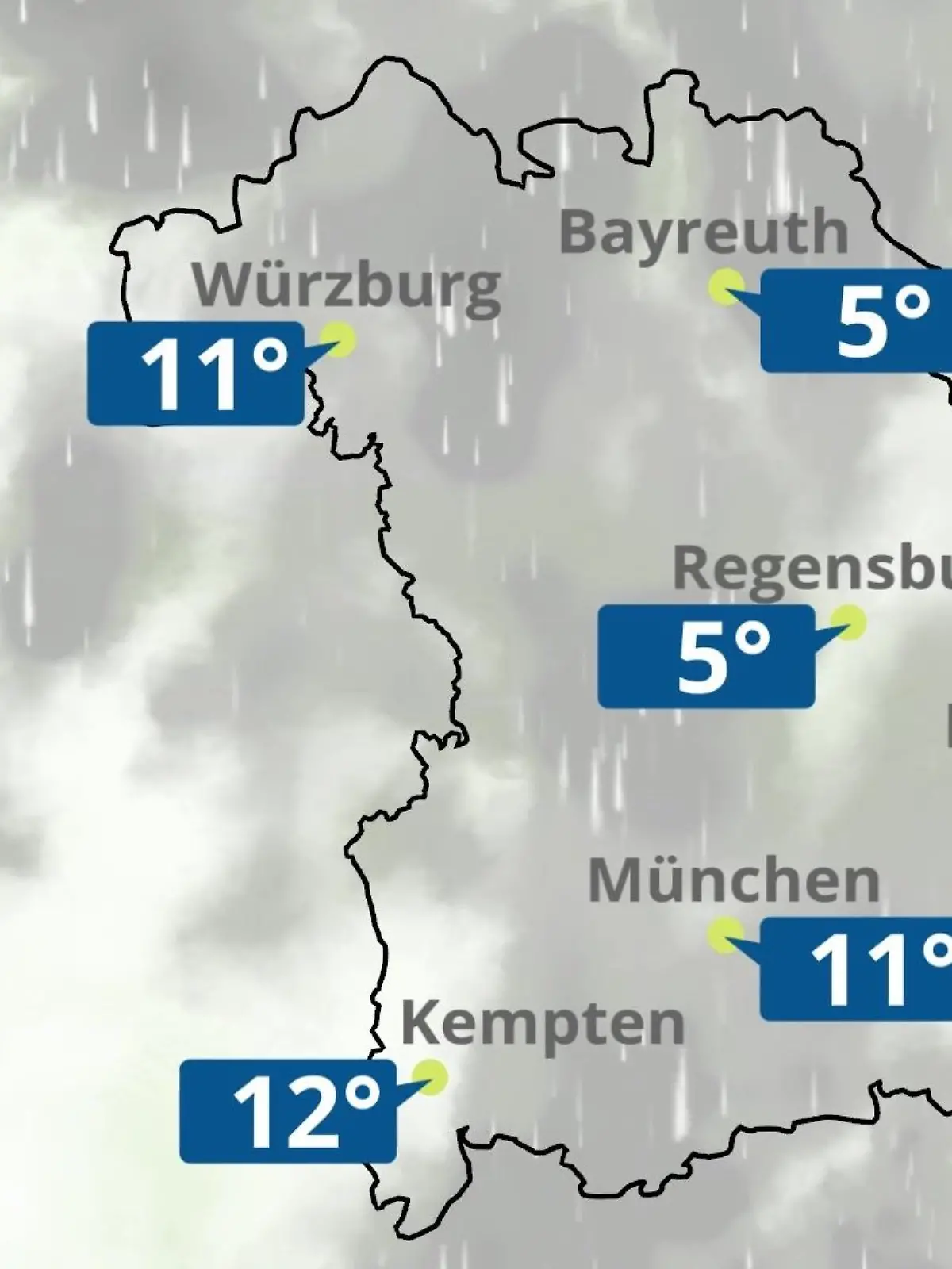 Bild zu: "Bayern: Wie wird das Wetter?"