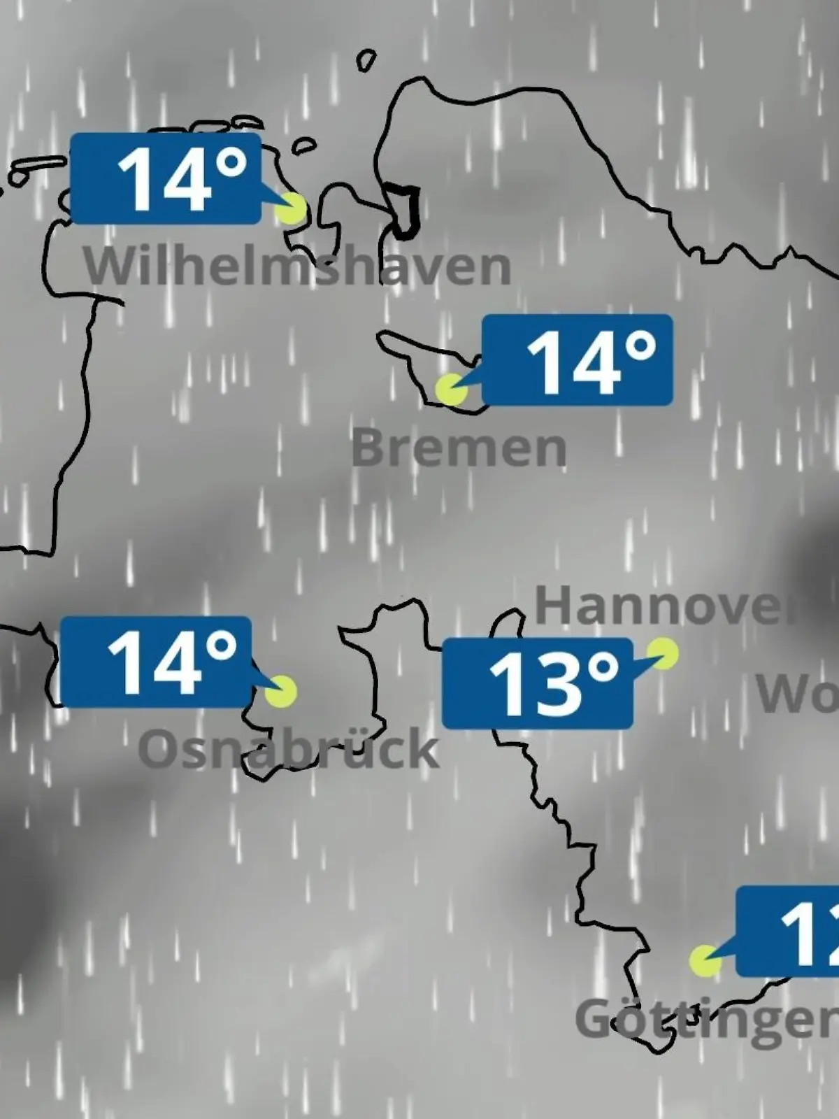 Bild zu: "Bremen und Niedersachsen: Wie wird das Wetter?"