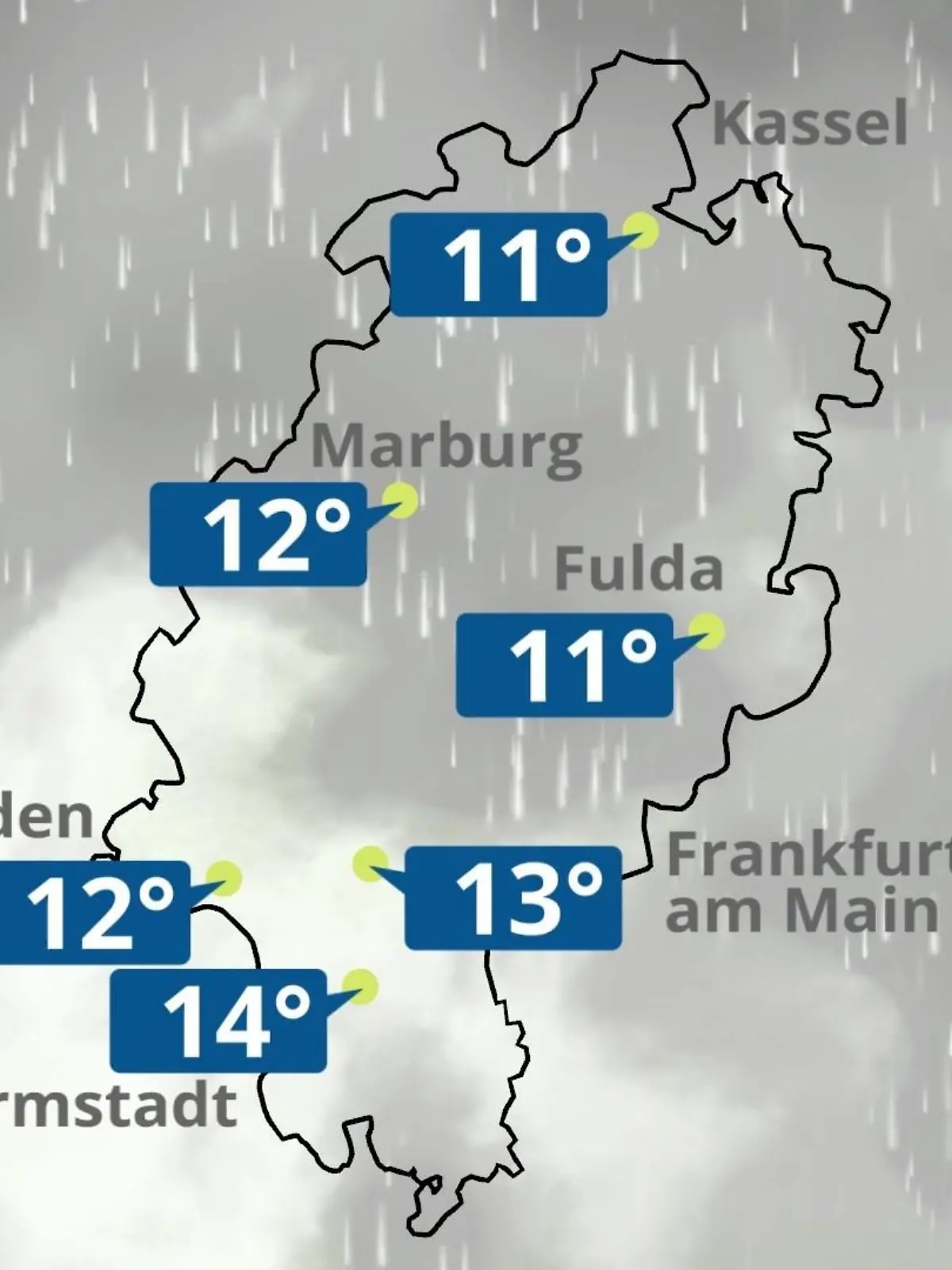 Bild zu: "Hessen: Wie wird das Wetter?"