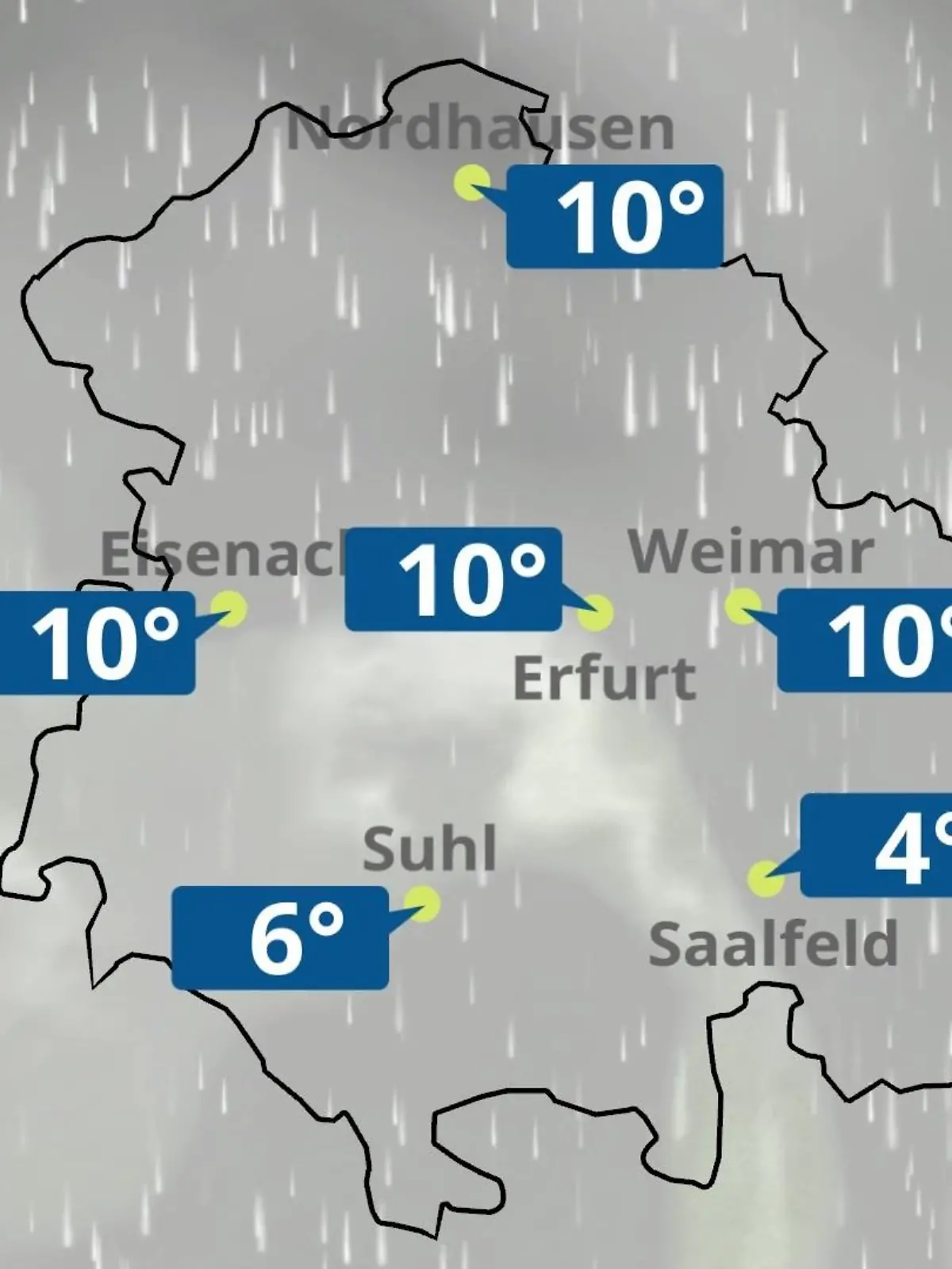 Bild zu: "Thüringen: Wie wird das Wetter?"