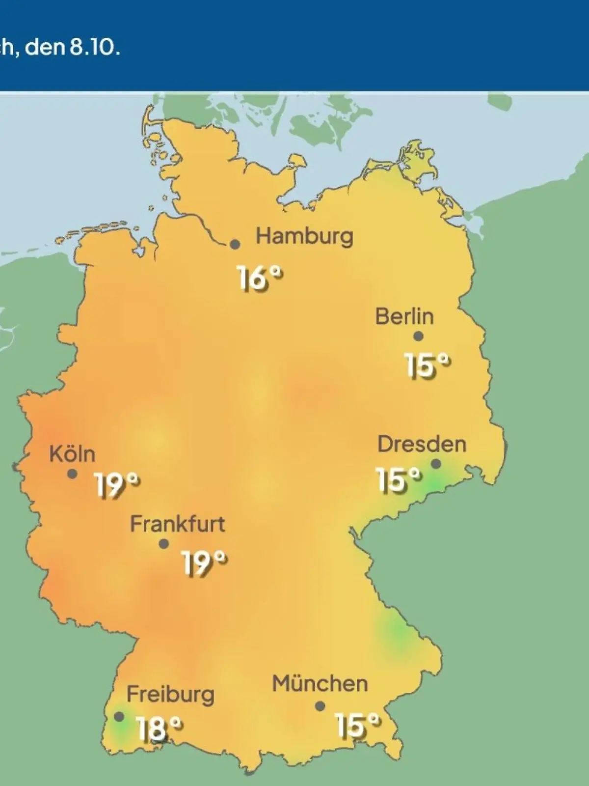 Bild zu: "Im Video: Temperatur-Vorhersage"