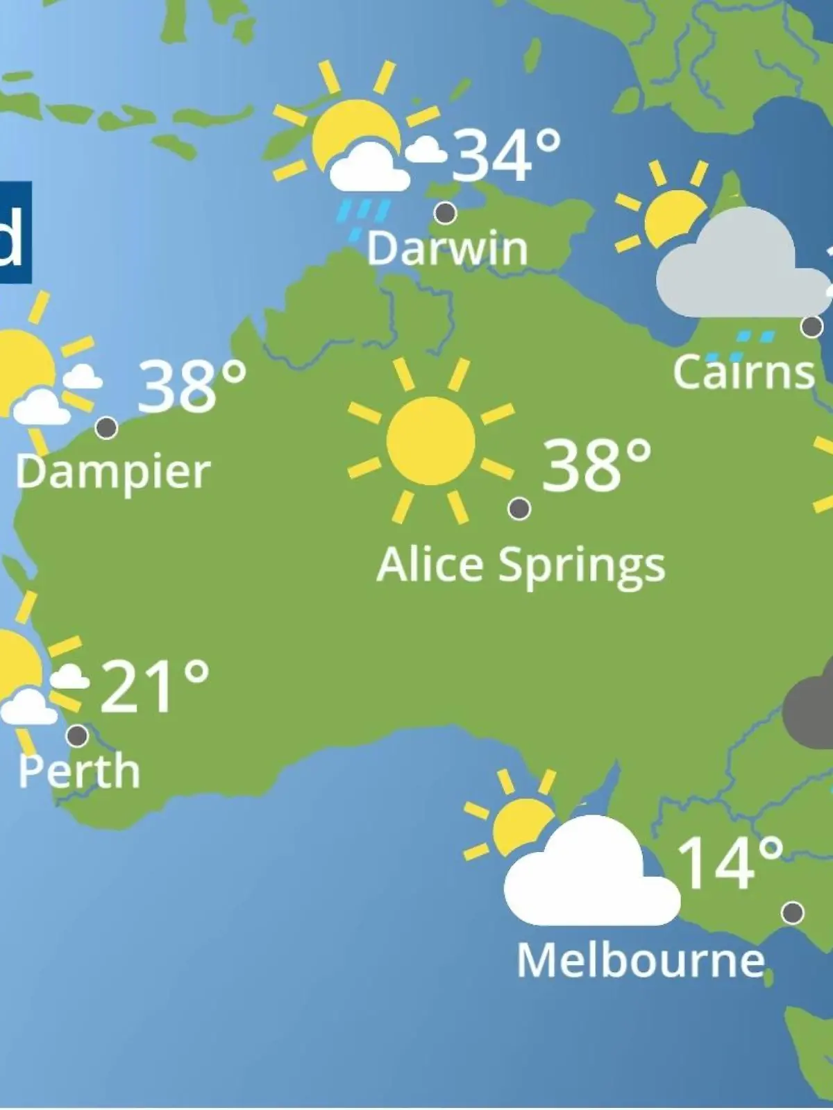 Bild zu: "Australien: Wie wird das Wetter?"
