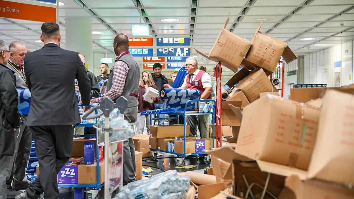 Drohnensichtung am Flughafen München