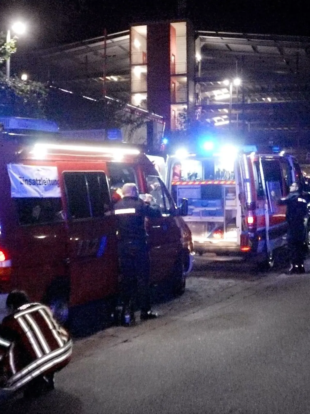 Klinikbrand in Saarbrücken
