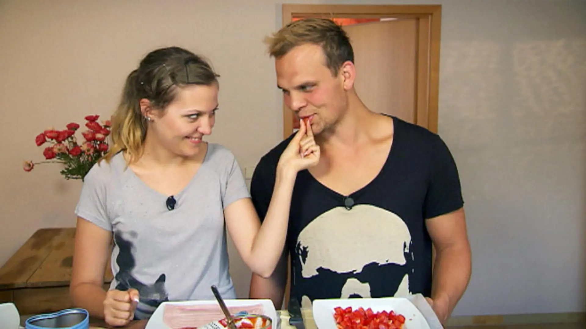 Jenny und Gunther auf Kuschelkurs "Ich finde das voll schön, dass du da bist!"