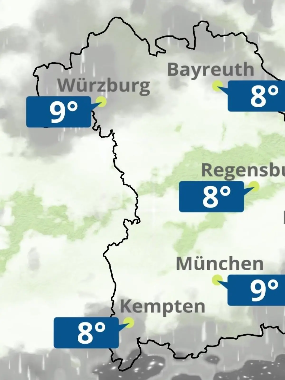 Bild zu: "Bayern: Wie wird das Wetter?"