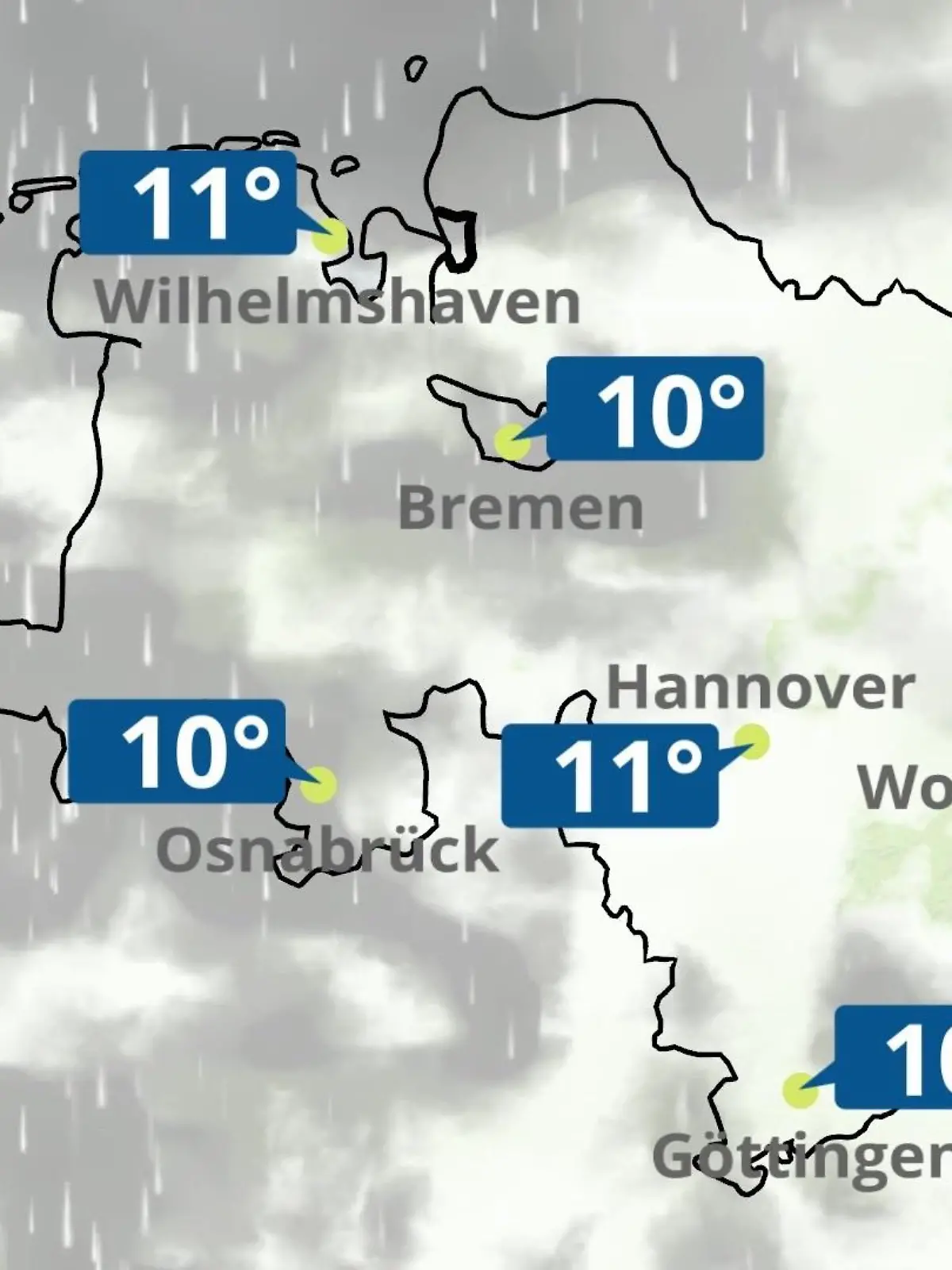 Bild zu: "Bremen und Niedersachsen: Wie wird das Wetter?"