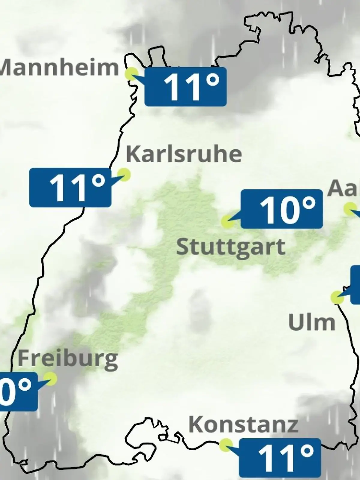 Bild zu: "Baden-Württemberg: Wie wird das Wetter?"