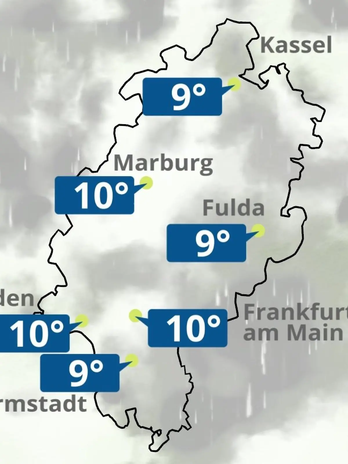 Bild zu: "Hessen: Wie wird das Wetter?"