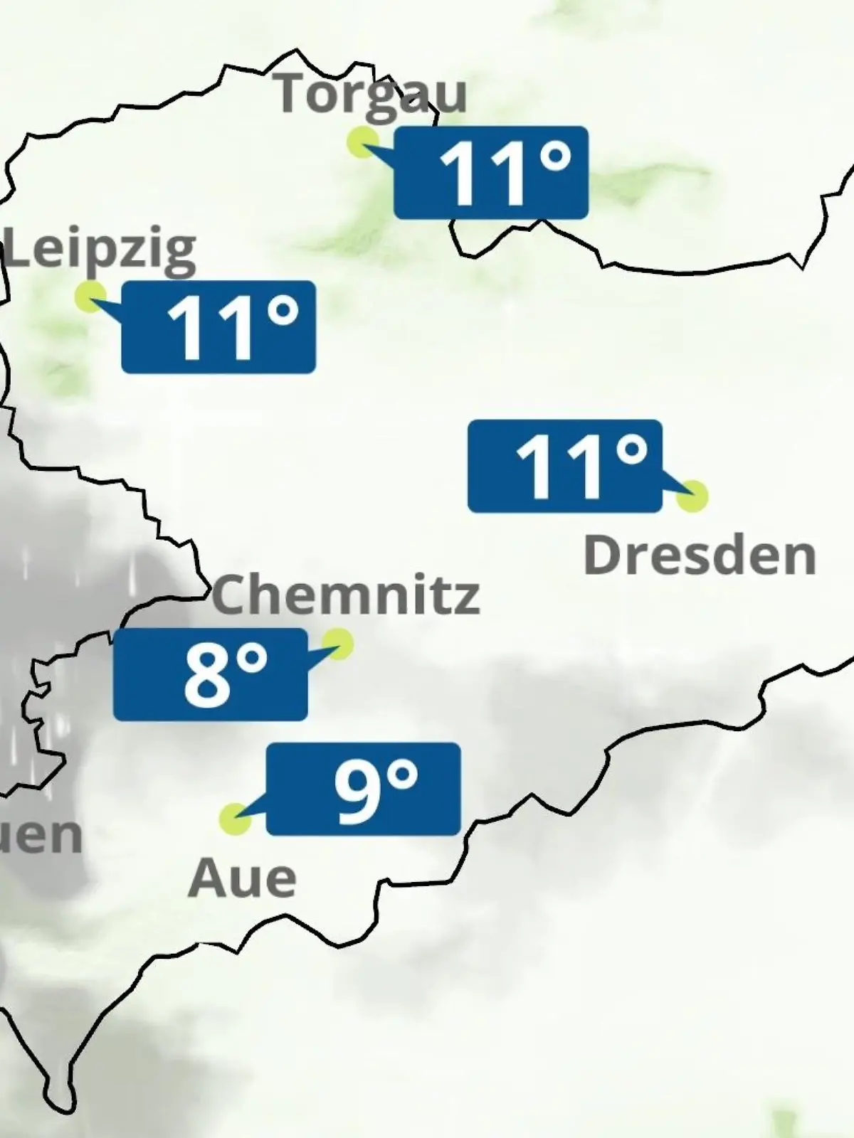 Bild zu: "Sachsen: Wie wird das Wetter?"