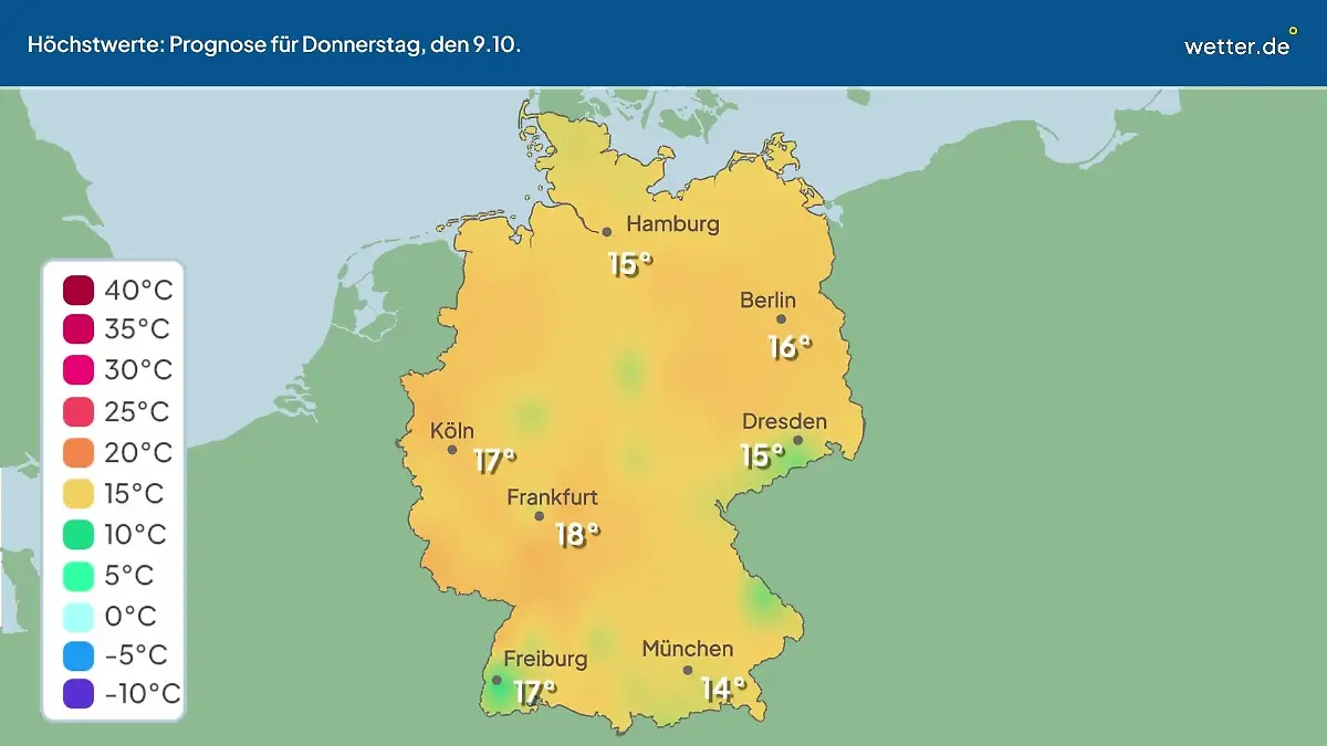 Im Video: Temperatur-Vorhersage Wie warm oder kalt wird es in Deutschland?