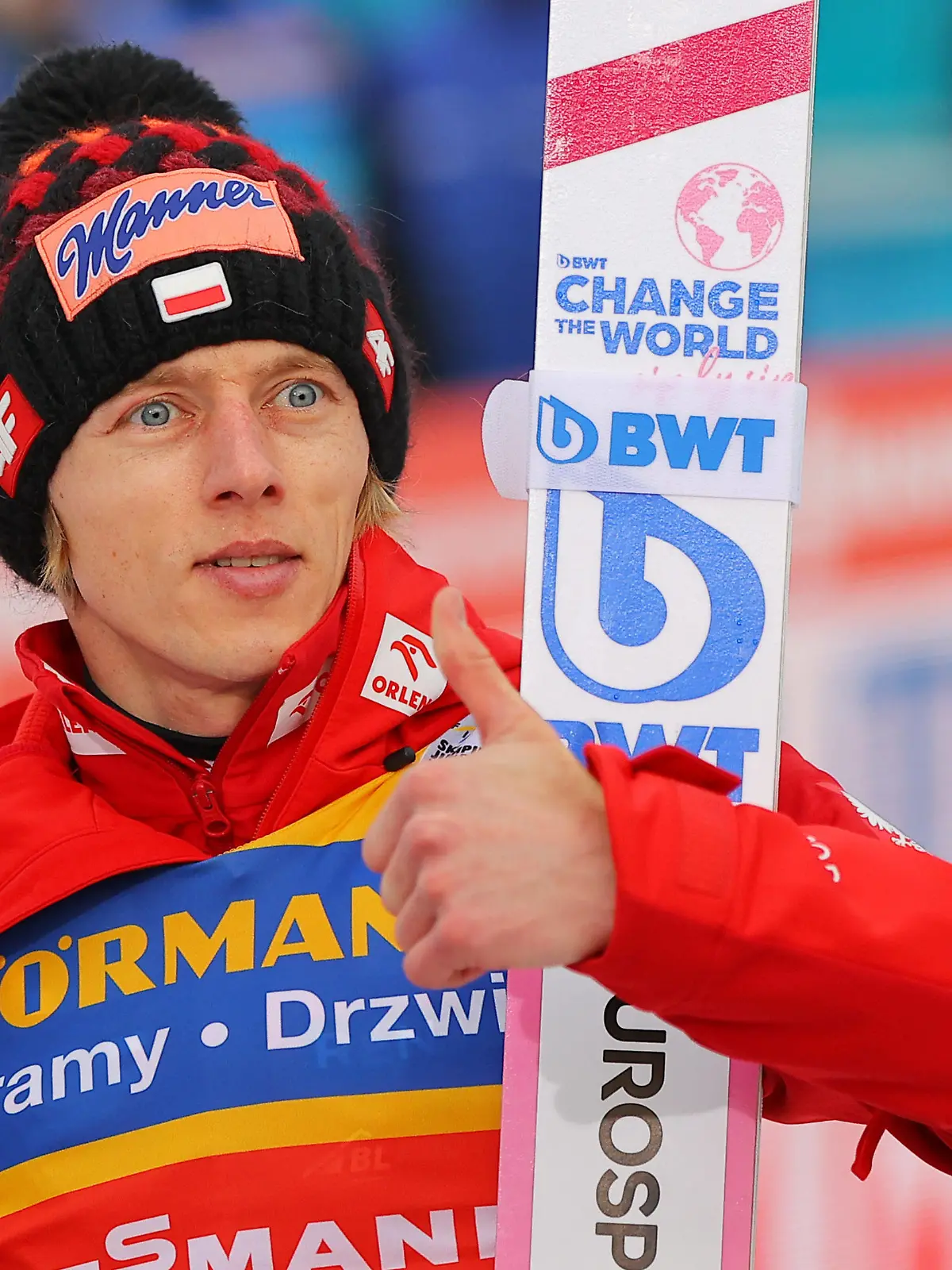 Ski jumping, Skispringen, Ski, nordisch - FIS WC Innsbruck INNSBRUCK,AUSTRIA,04.JAN.23 - NORDIC SKIING, SKI JUMPING - FIS World Cup, Four Hills Tournament, large hill. Image shows Dawid Kubacki POL. PUBLICATIONxNOTxINxAUTxSUIxSWE GEPAxpictures/xThomasxBachun