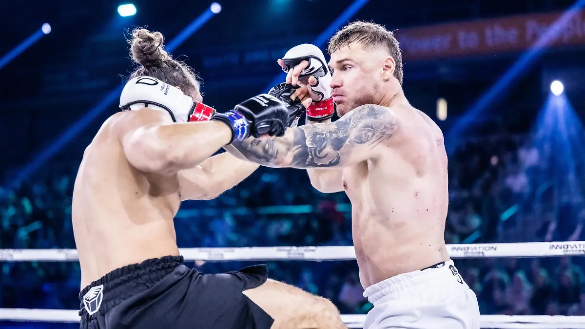 Adriano Salvaggio kämpfte gegen Chris Broy bei „The Ultimate Hype”