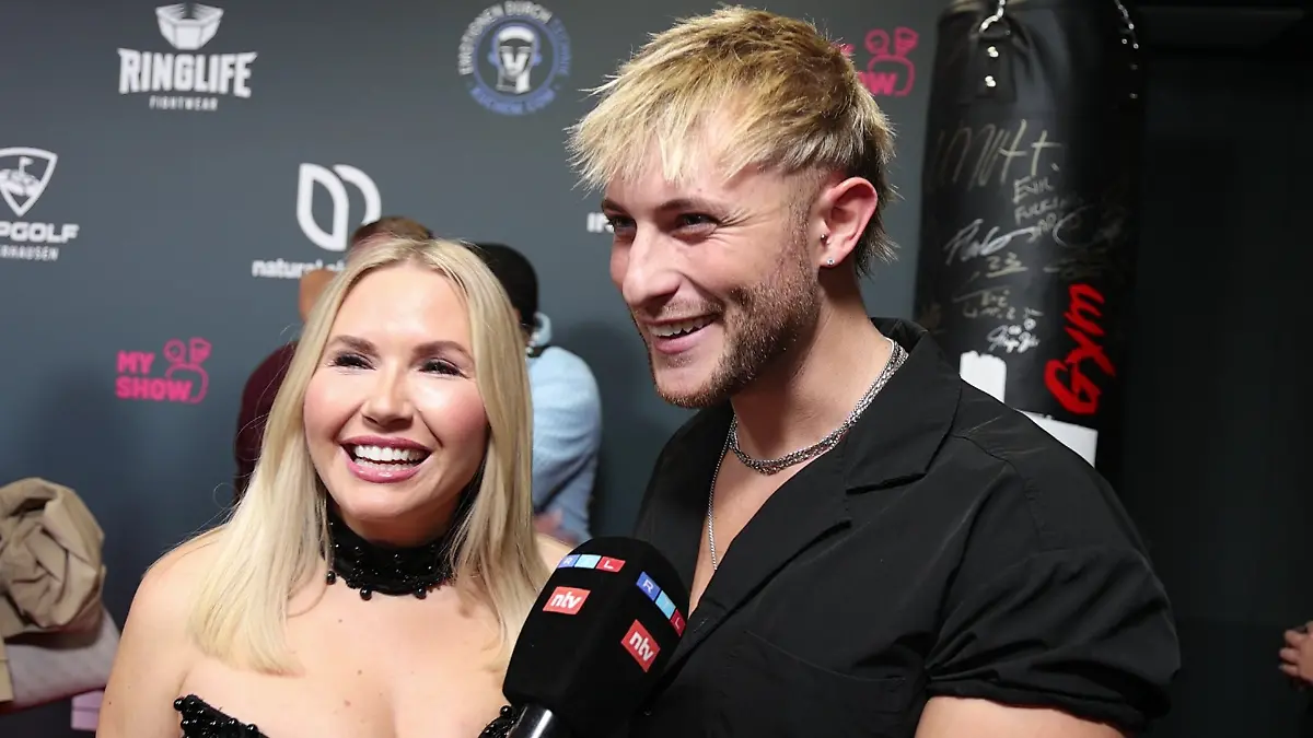 Marlisa Rudzio mit ihrer neuen Liebe William