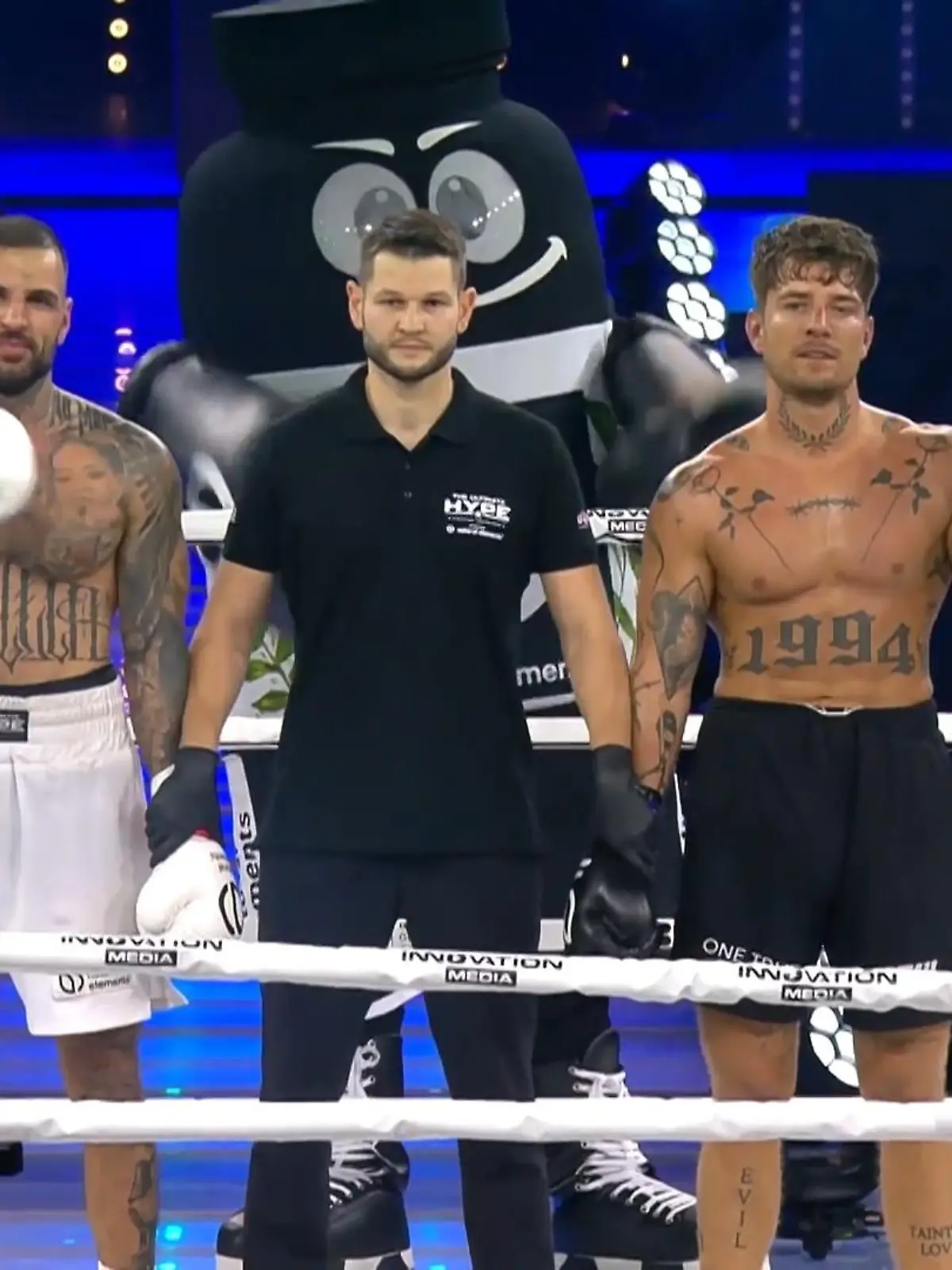 Bild zu: "Willi Whey vs. Diogo Sangre - intensiver Kampf bei "The Ultimate Hype""