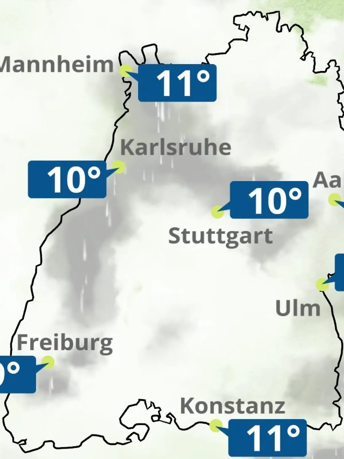 Bild zu: "Baden-Württemberg: Wie wird das Wetter?"