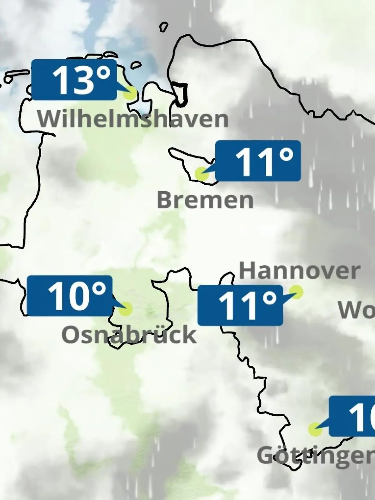Bild zu: "Bremen und Niedersachsen: Wie wird das Wetter?"