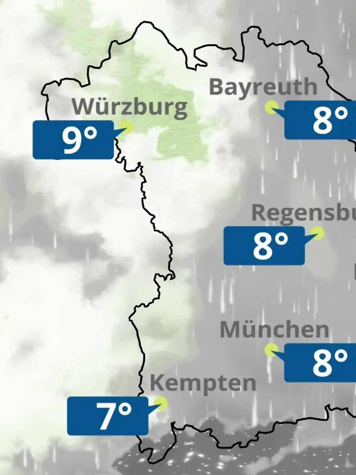 Bild zu: "Bayern: Wie wird das Wetter?"