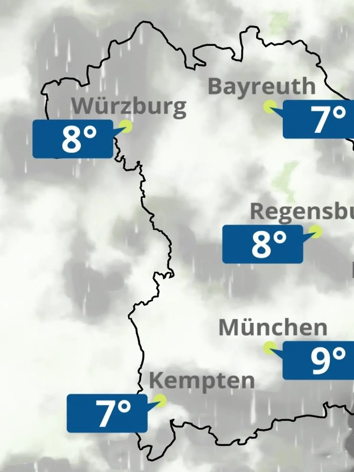 Bild zu: "Bayern: Wie wird das Wetter?"