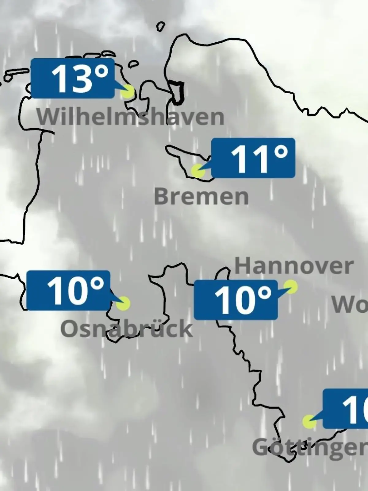 Bild zu: "Bremen und Niedersachsen: Wie wird das Wetter?"