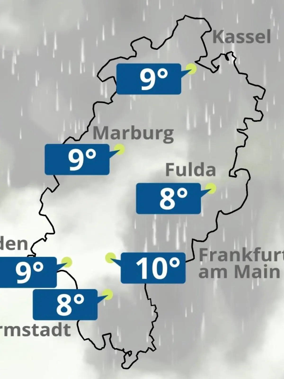 Bild zu: "Hessen: Wie wird das Wetter?"