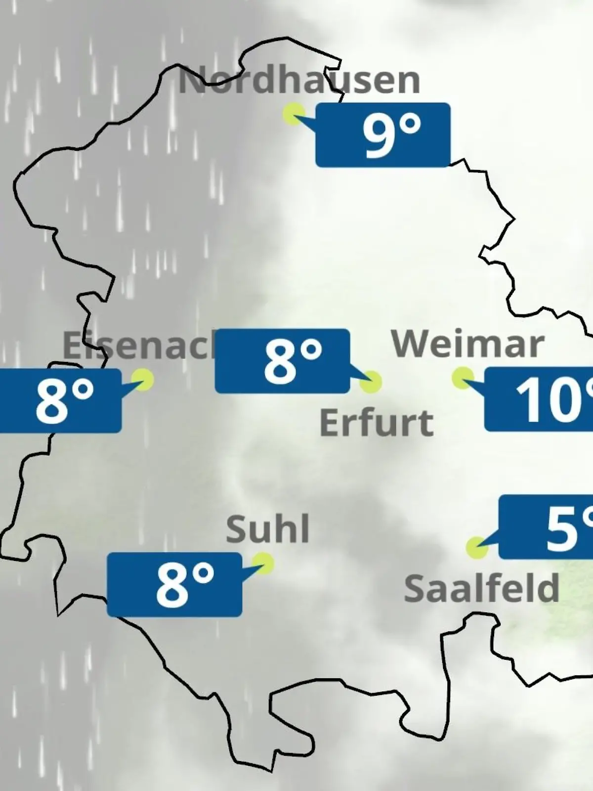 Bild zu: "Thüringen: Wie wird das Wetter?"