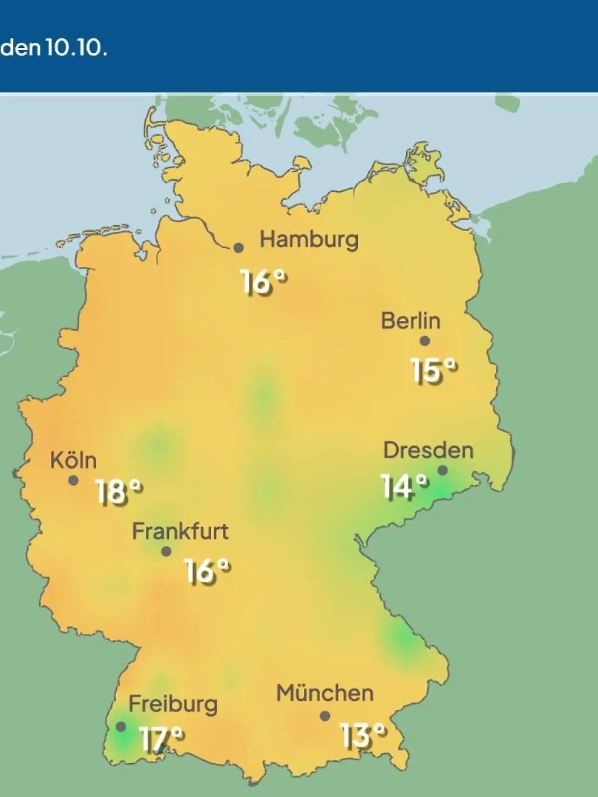 Bild zu: "Im Video: Temperatur-Vorhersage"