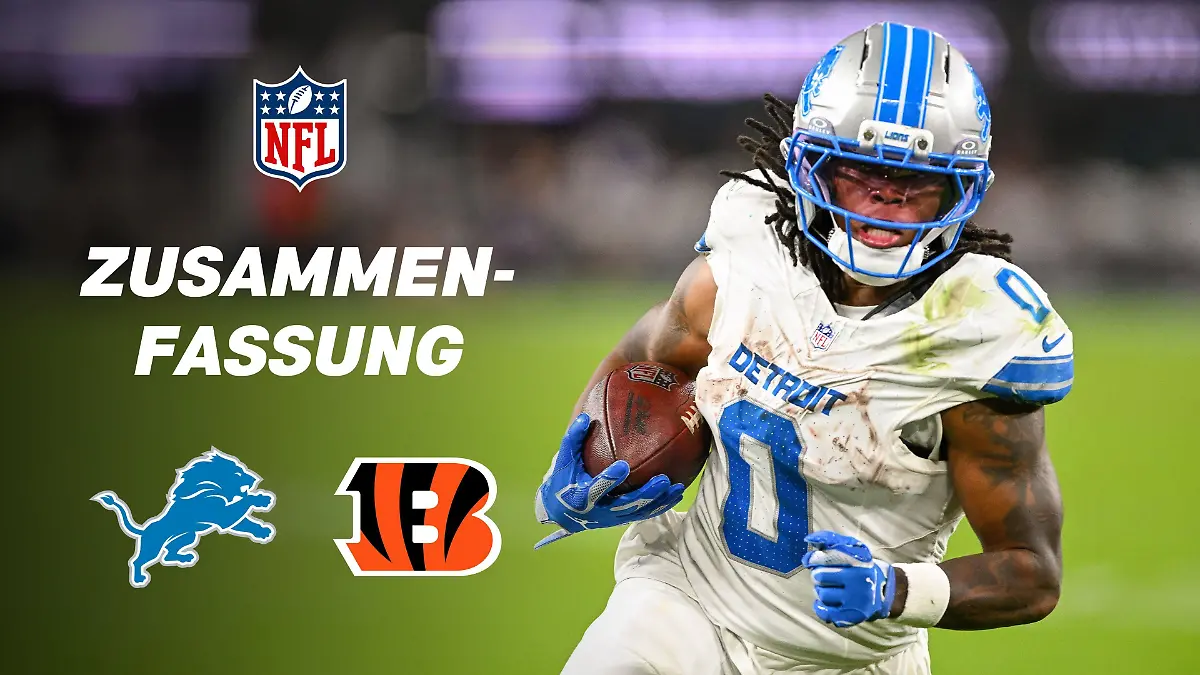 WEEK 5: Detroit Lions at Cincinnati Bengals - Zusammenfassung